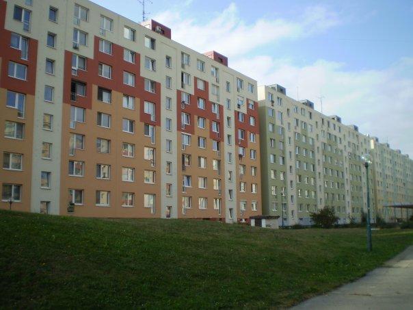 16_apartment_blocks.jpg - These communist era apartment blocks have been nicely renovated. Most Eastern European countries face the same challenge--what to do with tens of thousands of increasingly decrepit Soviet-era apartment blocks.