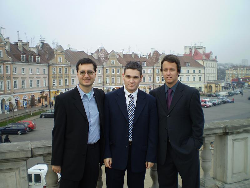 226.JPG - Left to right: Chris Kostov, Christopher Adam, Jan Raska