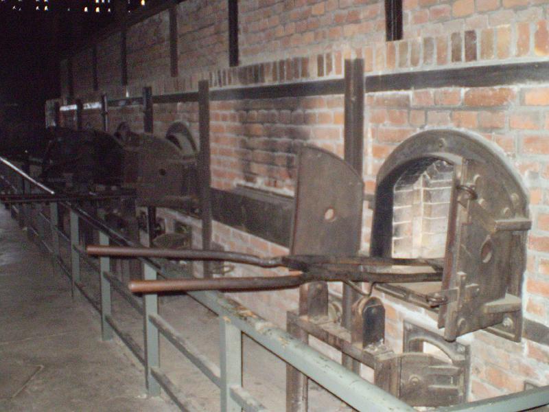 291.JPG - Inside the Majdanek crematorium