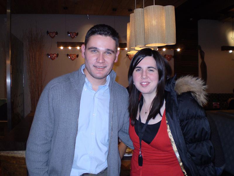 106.JPG - This is actually in London, right after I arrived in from Manchester. I went for dinner near Russell Square with Tara Kelly.