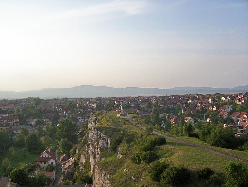 100_2027.jpg - Veszprém -- The town and county, as seen from the city centre.